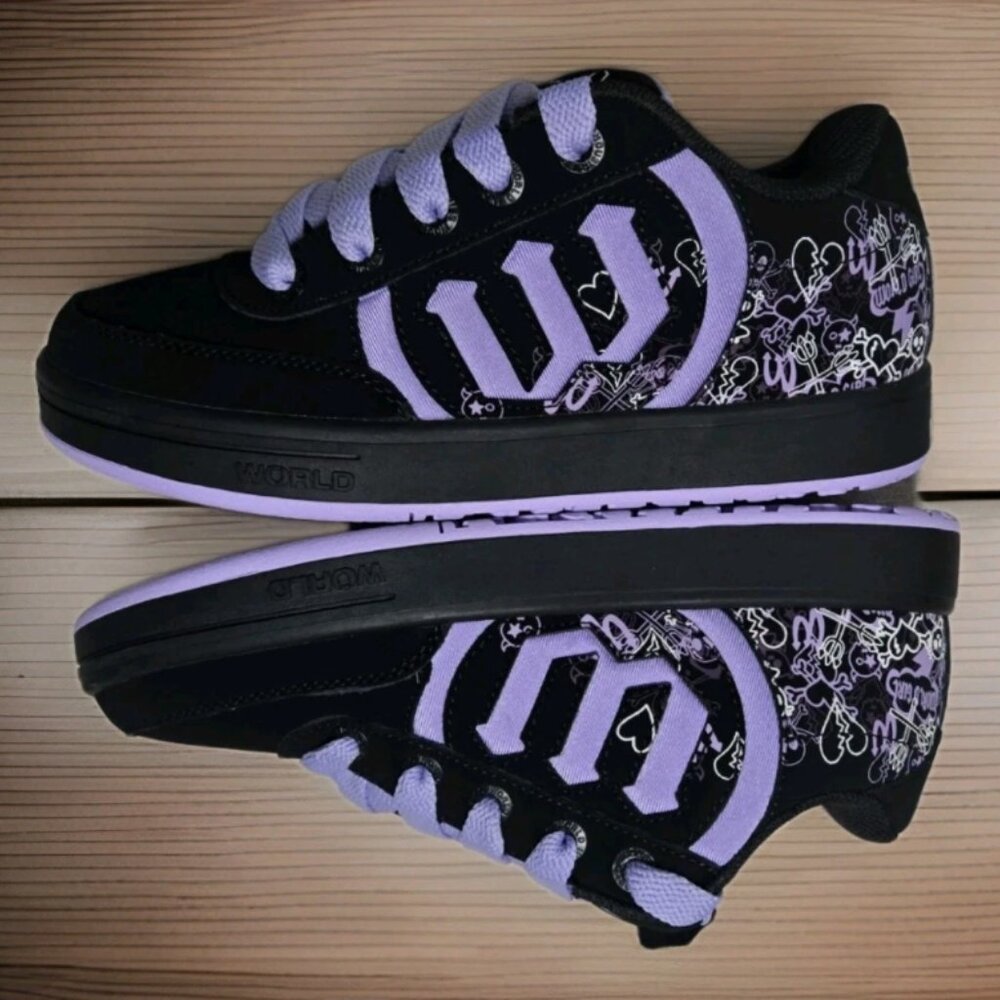 Women's World Industries Sphere Skate Shoes - Black/Purple